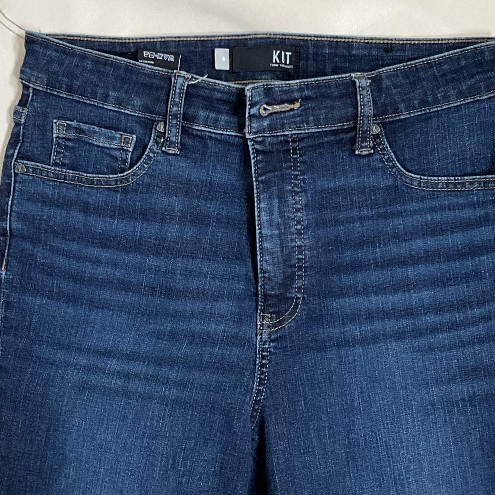 Kut from the Kloth High Rise Dark Blue Jeans